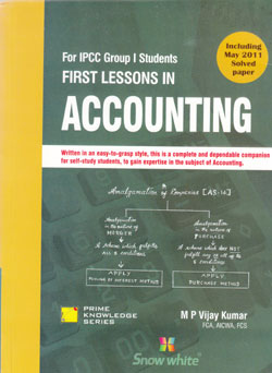 FIRST LESSONS IN ACCOUNTING