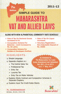 SIMPLE GUIDE TO MAHARASHTRA VAT & ALLIED LAWS