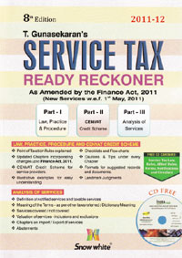Buy SERVICE TAX READY RECKONER Book Online Buy SERVICE TAX READY RECKONER