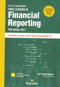 FIRST LESSONS IN Financial Reporting