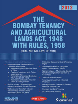  Buy THE BOMBAY TENANCY AND AGRICULTURAL LANDS ACT, 1948