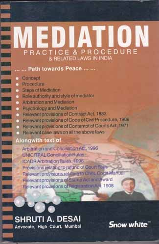 Buy MEDITATION (PRACTICE & PROCEDURE & RELATED LAWS IN INDIA)