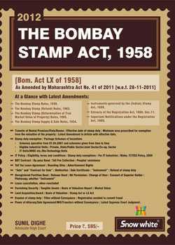 THE BOMBAY STAMP ACT, 1958