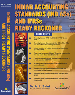 INDIAN ACCOUNTING STANDARDS (IND-ASs) AND IFRSs READY RECKONER