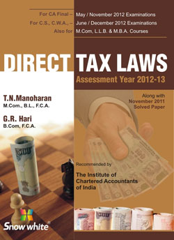 DIRECT TAX LAWS (ASSESSMENT YEAR 2012-13)