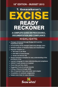 EXCISE READY RECKONER