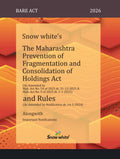 Snowwhite's The Maharashtra Prevention of Fragmentation and Consolidation of Holding Act and Rules - Bare Act