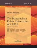 Snowwhite's The Maharashtra Public Universities Act, 2016 - Bare Act