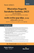 Snowwhite's Diglot Edition - New Criminal Laws - Bharatiya Nagarik Suraksha Sanhita, 2023 (BNSS) - भारतीय नागरिक सुरक्षा संहिता २०२३ - English and Marathi Diglot