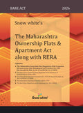 Snowwhite's The Maharashtra Ownership Flats (MOFA) & Apartment Act and Rules along with RERA - Bare Act